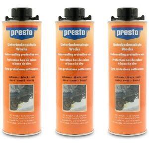 Presto 3x 1 L Unterbodenschutz auf Wachsbasis schw 690211