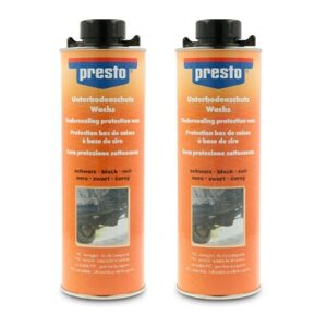 Presto 2x 1 L Unterbodenschutz auf Wachsbasis schw 690211