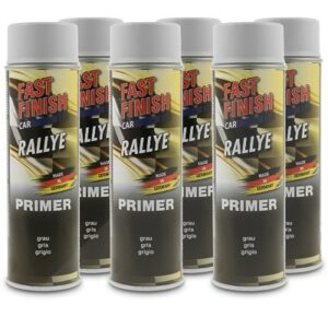 Fast finish 6x 500ml  RALLYE - Haftgrund -Grau  292811