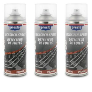 Presto  3x 300ml Lecksuch-Spray  157219