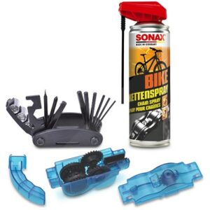 Fahrrad Multitool 15 in 1+Kettenspray+Kettenreinigungsgerät 40792650