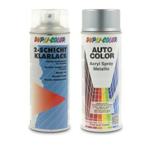 400 ml Auto-Color Lack silber metallic 10-0030 + 400ml 2-Schicht- 40436806