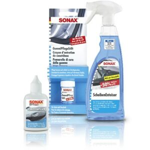 Sonax 1x 750ml ScheibenEnteiser+ 1x 50ml SchlossEn 03314410 : 03315410 : 04991000