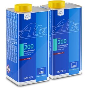 2x 1 Liter Bremsflüssigkeit Typ 200 DOT4 03.9901-6202.2