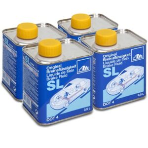 4x 500ml Bremsflüssigkeit SL DOT4 03.9901-5801.2