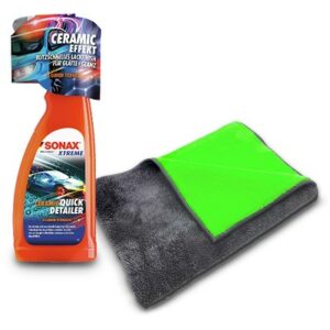 SONAX 750 ml XTREME Ceramic Quick Detailer + Duo Mikrofasertuch 40831030