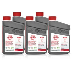 5x 1 L G40® Ready Mix ECO BMB 100 Kühlerfrostschutz Kühlerschutz 50788871