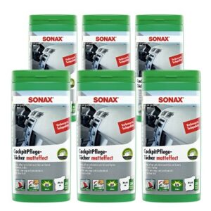 Sonax 6x CockpitPflegeTücher matteffect Box  04158410