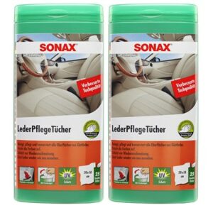 Sonax  2x LederPflegeTücher Box  04123000