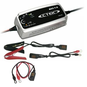 Ctek  Batterieladegerät MXS 7.0 + Schnellkontakt M8  CTEK056-261 : CTEK056-731