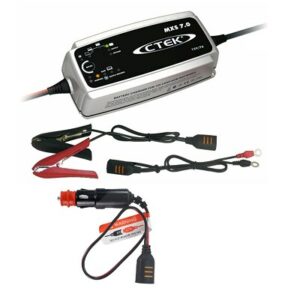 Ctek BatterieladegerätMXS 7.0 + 12V Schnellverbinder  CTEK056-731 : CTEK056-263