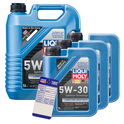 Liqui moly  8 L Longtime High Tech 5W-30 + Anhänger  1136 : 1137 : 5440