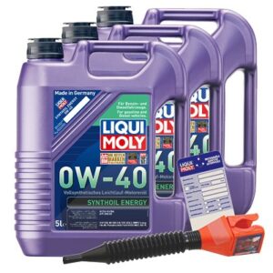 Liqui moly 15 L Synthoil Energy 0W-40 + Ölwechsel-Anhänger  3050 : 5440 : 1361