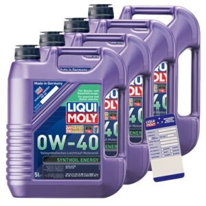 Liqui moly  20 L Synthoil Energy 0W-40 + Anhänger  5440 : 1361