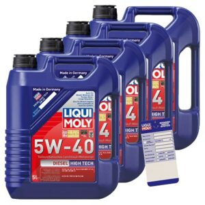 Liqui moly  20 L Diesel High Tech 5W-40 + Anhänger  1332 : 5440