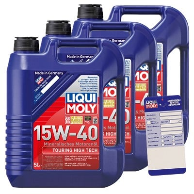 Liqui moly  15 L Touring High Tech 15W-40+ Anhänger  1096 : 5440