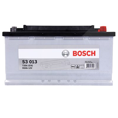 Bosch Starterbatterie S3 013 90Ah 720A 12V Iveco: Daily I