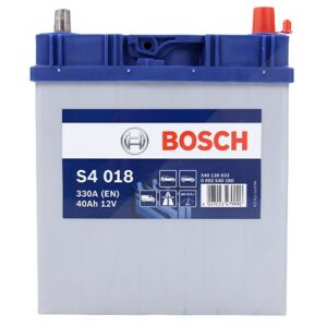 Bosch Starterbatterie S4 018 40Ah 330A 12V Daihatsu: Cuore IV