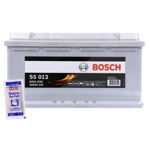 Bosch Batterie S5 013 100Ah 830A 12V+10g Pol-Fett Iveco: Daily I