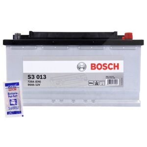 Bosch Batterie S3 013 90Ah 720A 12V+10g Pol-Fett Iveco: Daily I