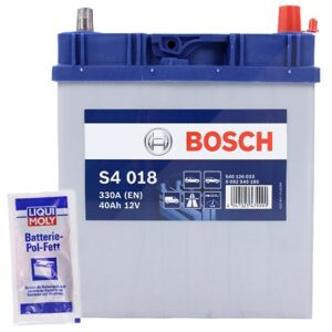 Bosch Batterie S4 018 40Ah 330A 12V+10g Pol-Fett Daihatsu: Cuore IV